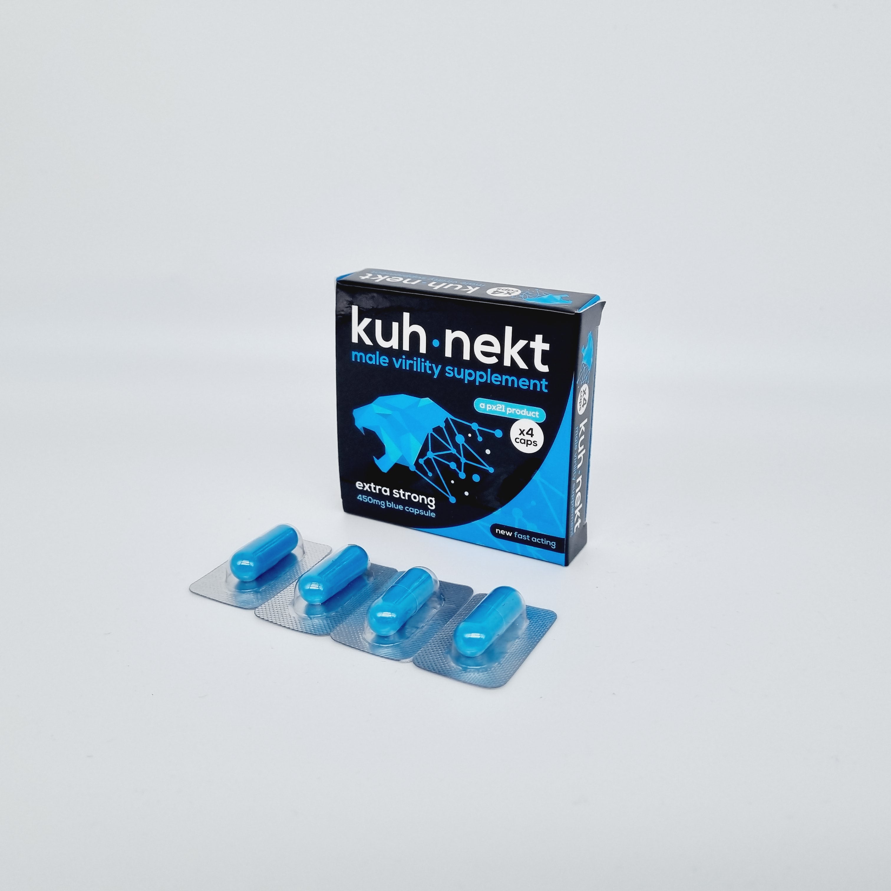 Kuh-Nekt Male X4 Penis Erection Performance Capsule - Male Virility Supplement - Male Enhancement Libido Booster Supplement