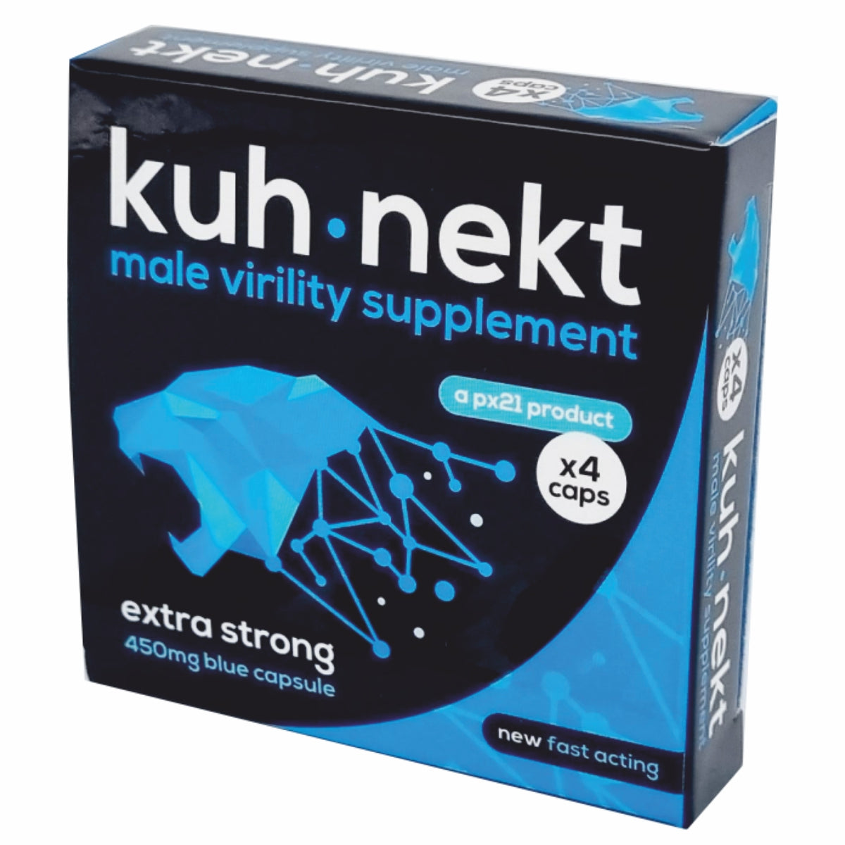 Kuh-Nekt Male X4 Penis Erection Performance Capsule - Male Virility Supplement - Male Enhancement Libido Booster Supplement