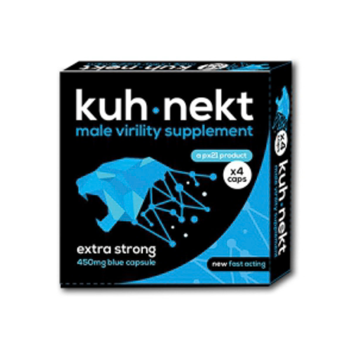 Kuh-Nekt Male X4 Penis Erection Performance Capsule - Male Virility Supplement - Male Enhancement Libido Booster Supplement